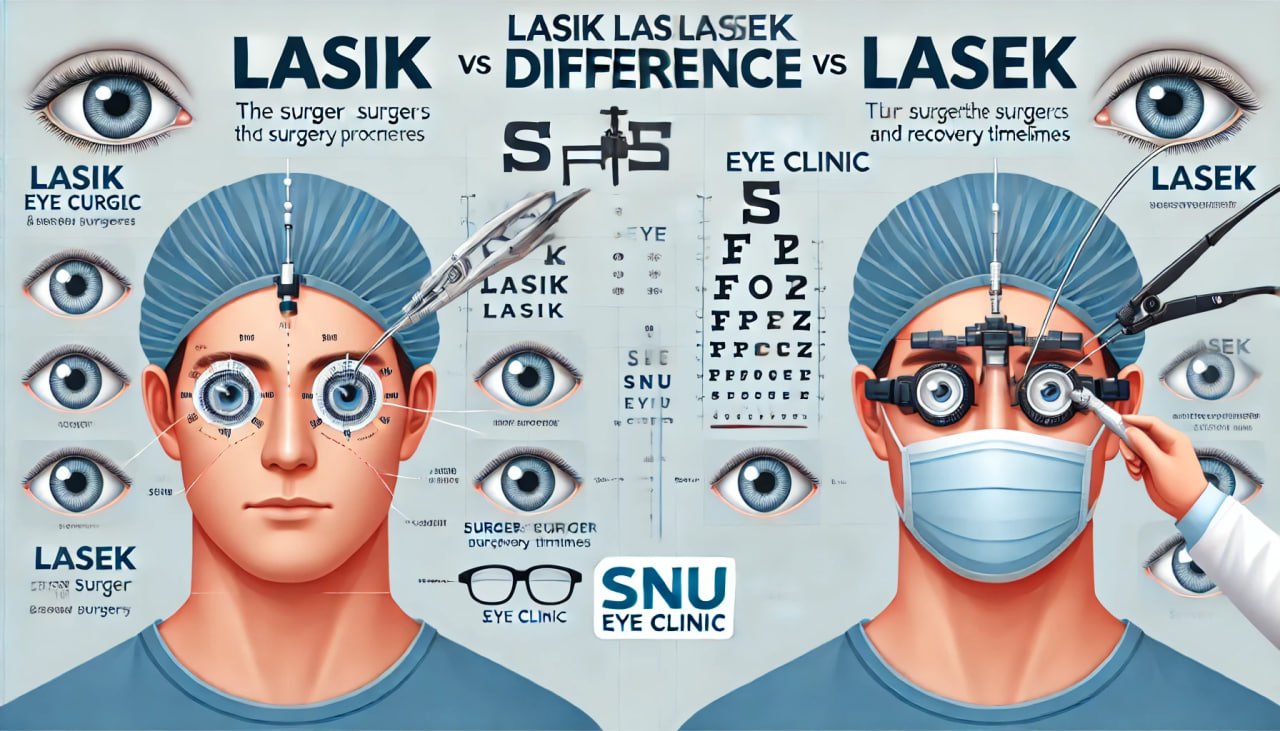 SMILE LASIK and LASEK Differences at SNU Eye Clinic: Everything You Need to Know